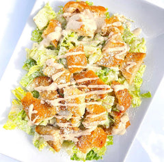 Chik'n Caesar Salad